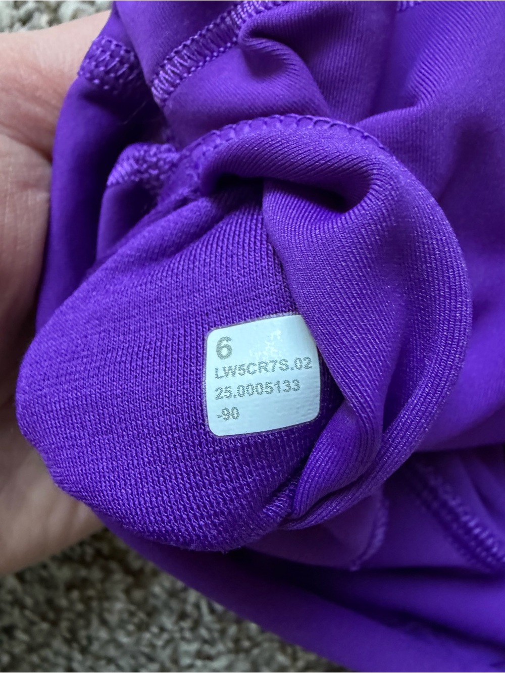 Lululemon Wunder Under Women’s 28” Leggings | College Purple | Sz 6 - Picture 4 of 8